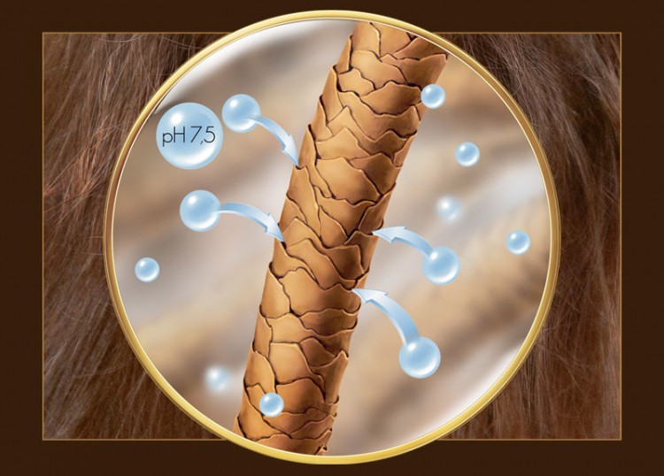кератин молекула восстанавливает структуру волоса